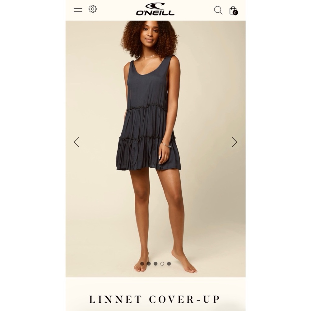 ✨SOLD✨ O'Neill Linnet Cover-Up Dress - Black